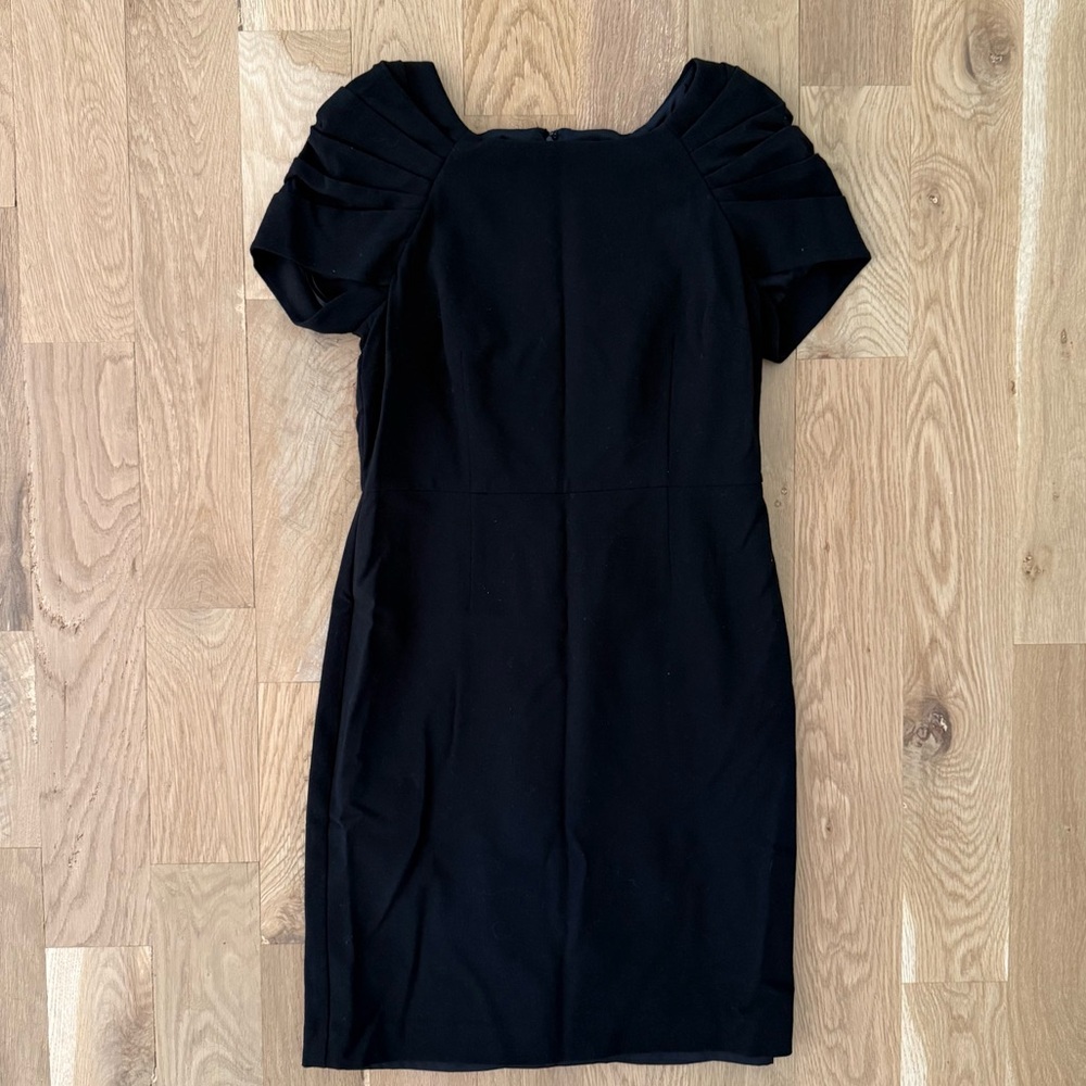 Ann Taylor Wool Blend Little Black Dress size 10 Petite